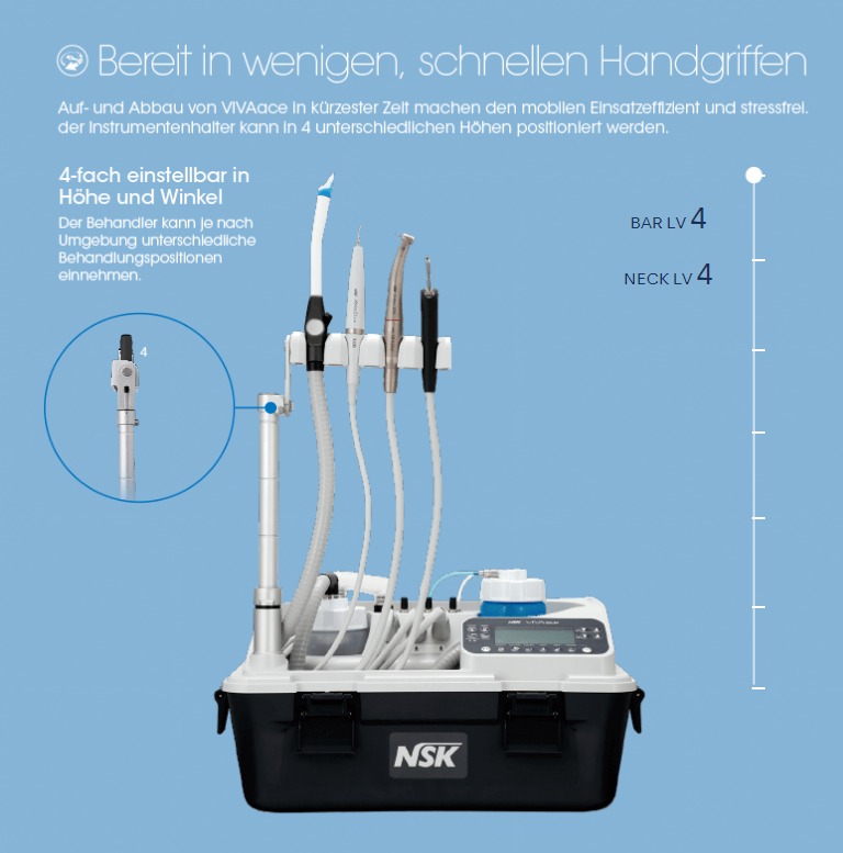 Mobile Behandlungseinheiit NSK VIVA ace