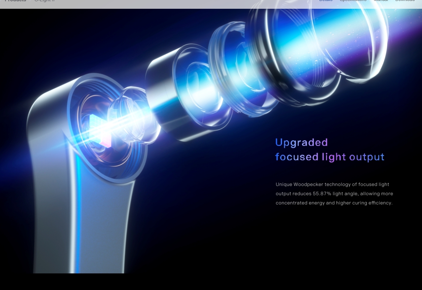 O-Light II 1000 ~ 3000 mW/cm² Polymerisationslampe