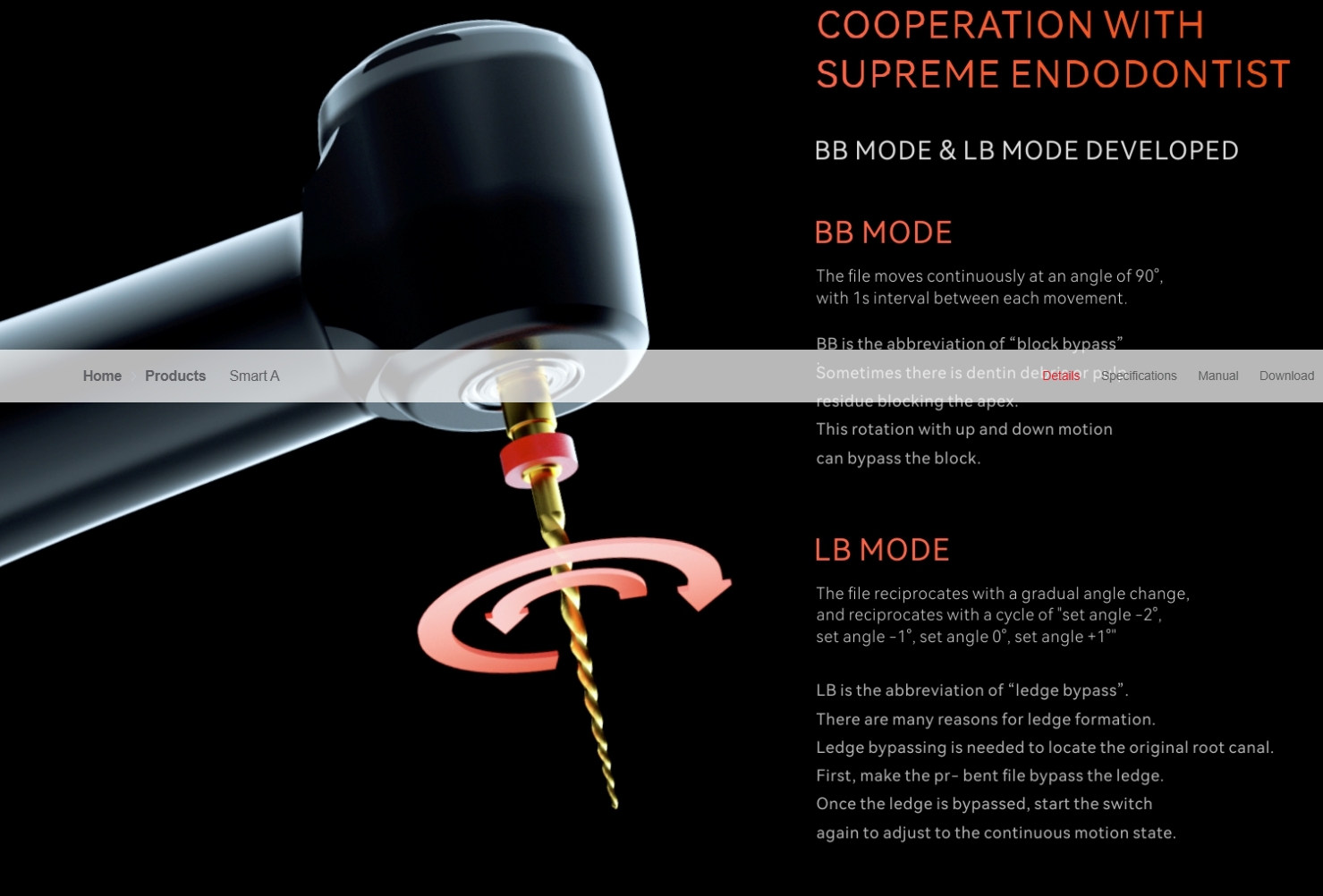 Endo Motor Smart A – Intelligente APP-Steuerung, Bluetooth Endo Motor Smart A – Intelligente APP-Steuerung, Bluetooth