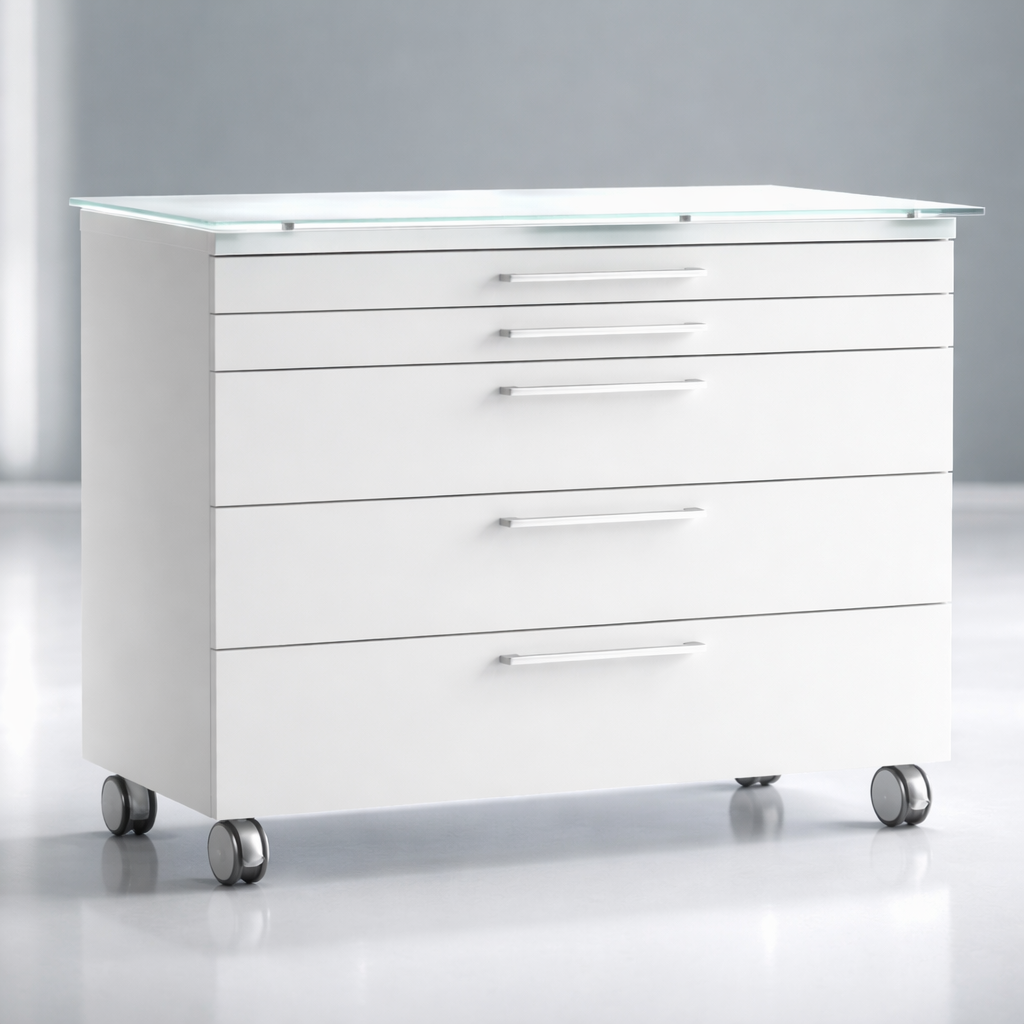 Rollwagen mit 5 Schubladen 100 cm breit