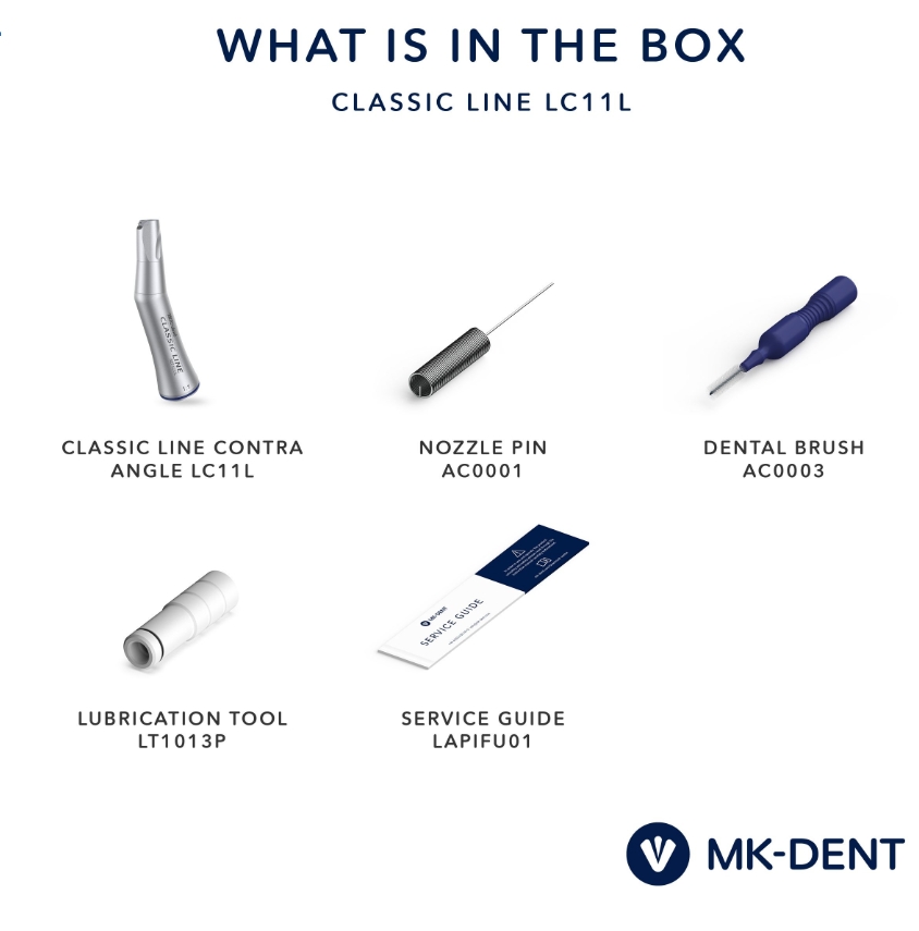 MK-dent Classic Line Winkelstück 2,7:1, LUX