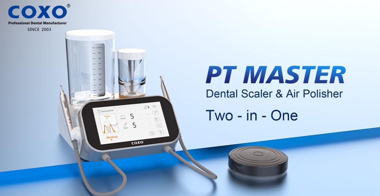 COXO PT MASTER Dentaler Ultraschall-Scaler und Pulverstrahlgerät